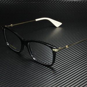 Gucci Gold White 54mm Eyeglasses